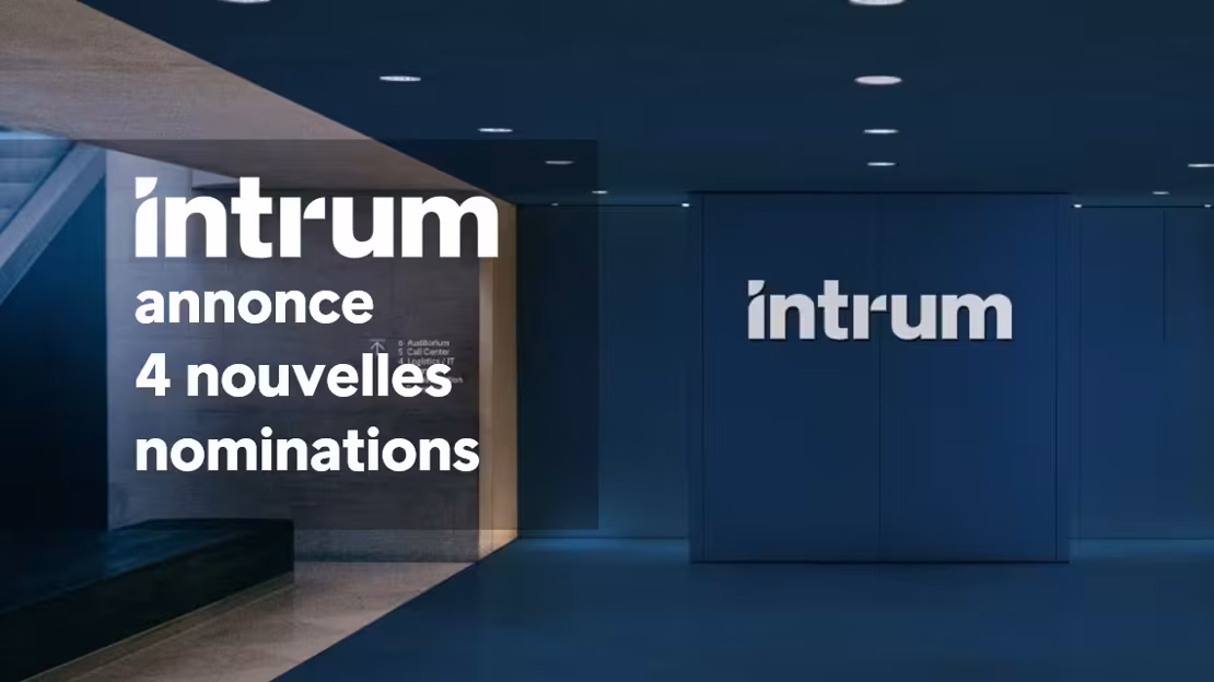 Intrum France annonce 4 nouvelles nominations